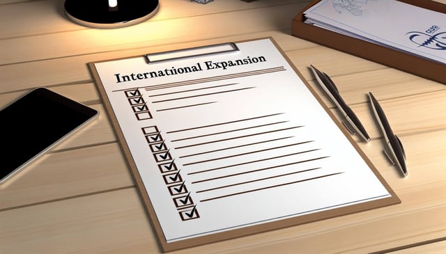 International Expansion To Do list